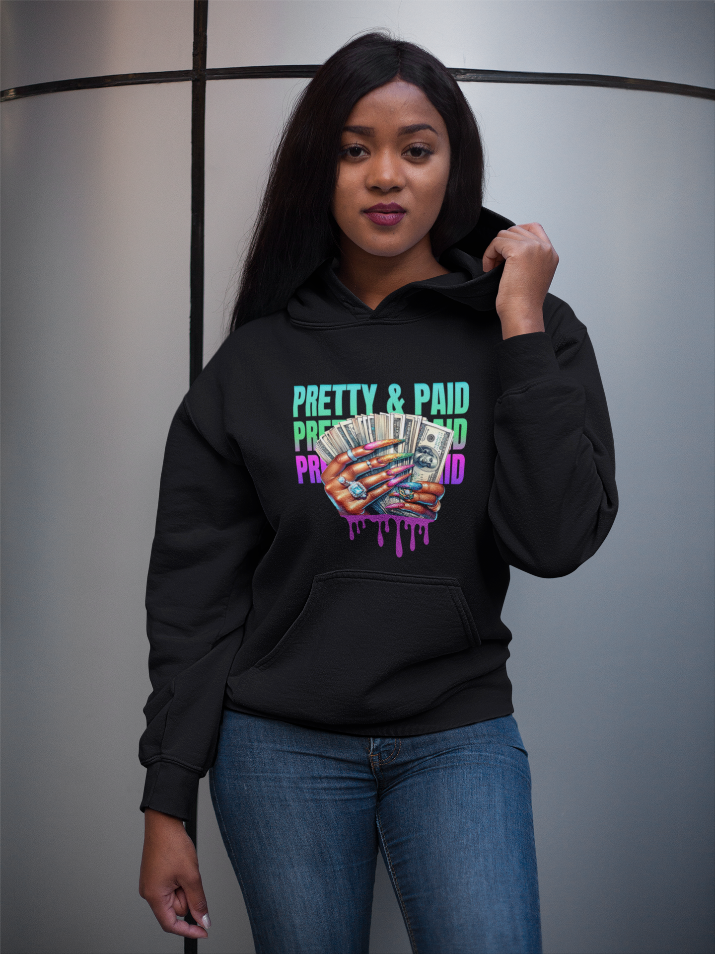 Pretty & Paid Hoodie